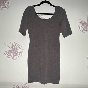 Grey Bodycon Dress